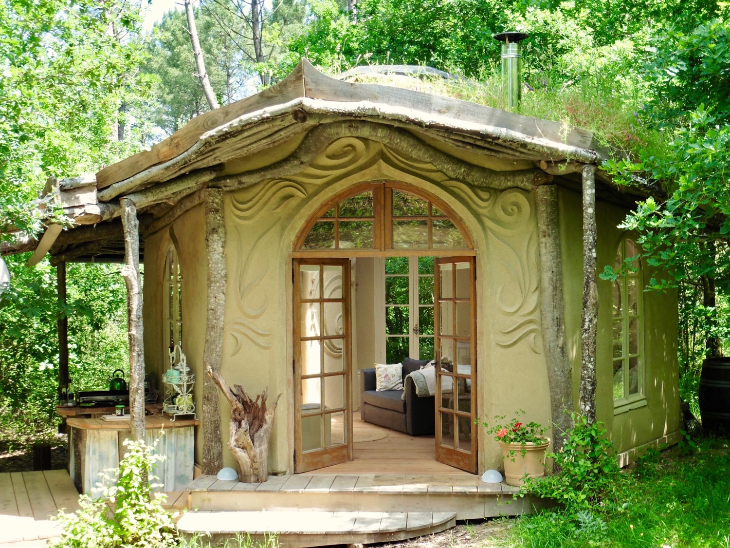 Cabane des Fées au jardin